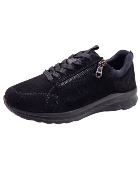 ZAPATO CÓMODO SEÑORA, INVIERNO 18 NEGRO