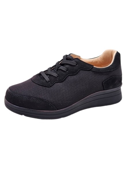 ZAPATO CÓMODO SEÑORA, INVIERNO 20 NEGRO