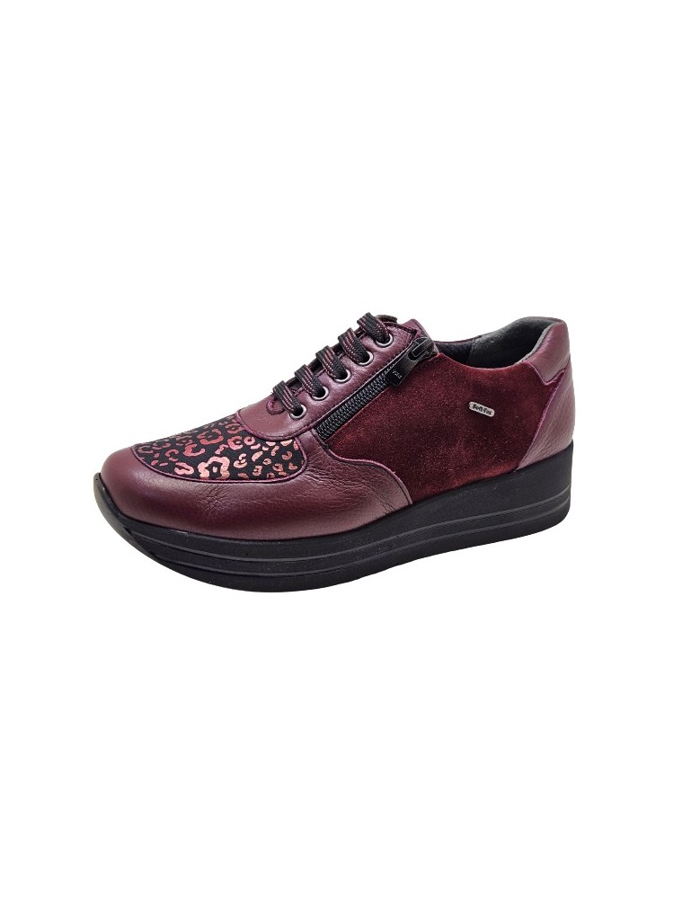 ZAPATO CÓMODO SEÑORA, INVIERNO  24 BURDEOS