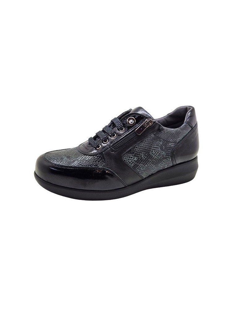 ZAPATO CÓMODO SEÑORA, INVIERNO 34 NEGRO