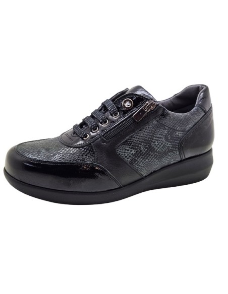 ZAPATO CÓMODO SEÑORA, INVIERNO 34 NEGRO