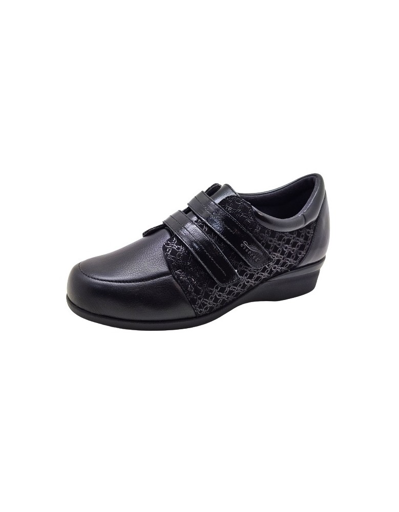 ZAPATO CÓMODO SEÑORA, INVIERNO 44 NEGRO