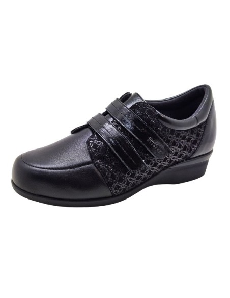 ZAPATO CÓMODO SEÑORA, INVIERNO 44 NEGRO