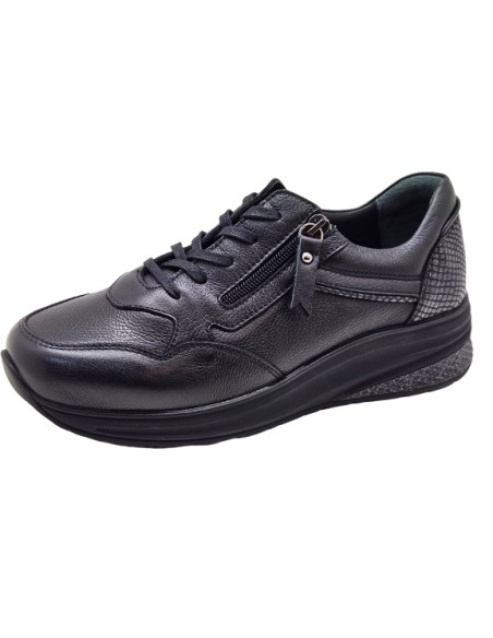 ZAPATO CÓMODO SEÑORA, INVIERNO 45 NEGRO