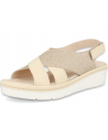 SANDALIA ANATÓMICA MODELO RUBÍ BEIGE, CON PLANTILLA EXTRAIBLE