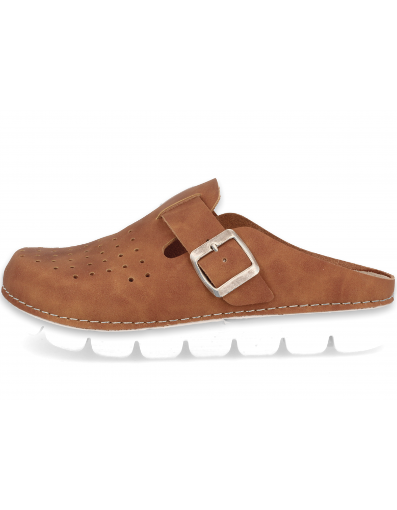 Comfortable clog, Model Elenor Brown - D'Torres