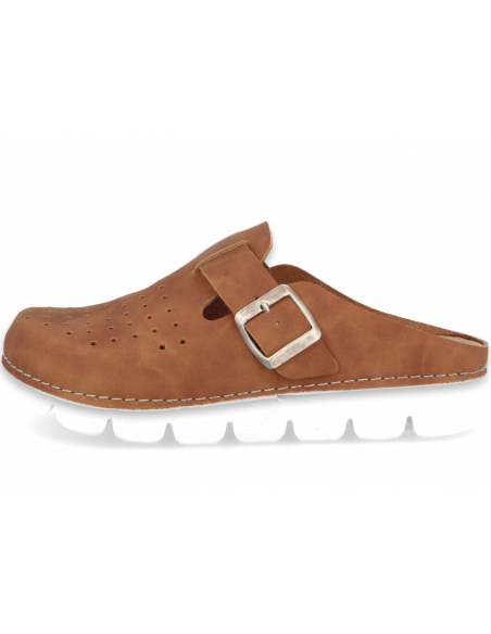 Comfortable clog, Model Elenor Brown - D'Torres