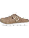 Comfortable clog, Model Elenor Taupe - D&#39;Torres