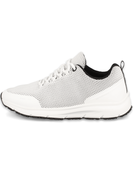 UNISEX WORK SNEAKERS, COMFORTABLE AND SAFE, ERGOFLEX PRO MODEL WHITE - d'torres