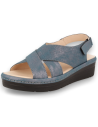 SANDALIA ANATÓMICA MODELO RUBÍ AZUL, CON PLANTILLA EXTRAIBLE
