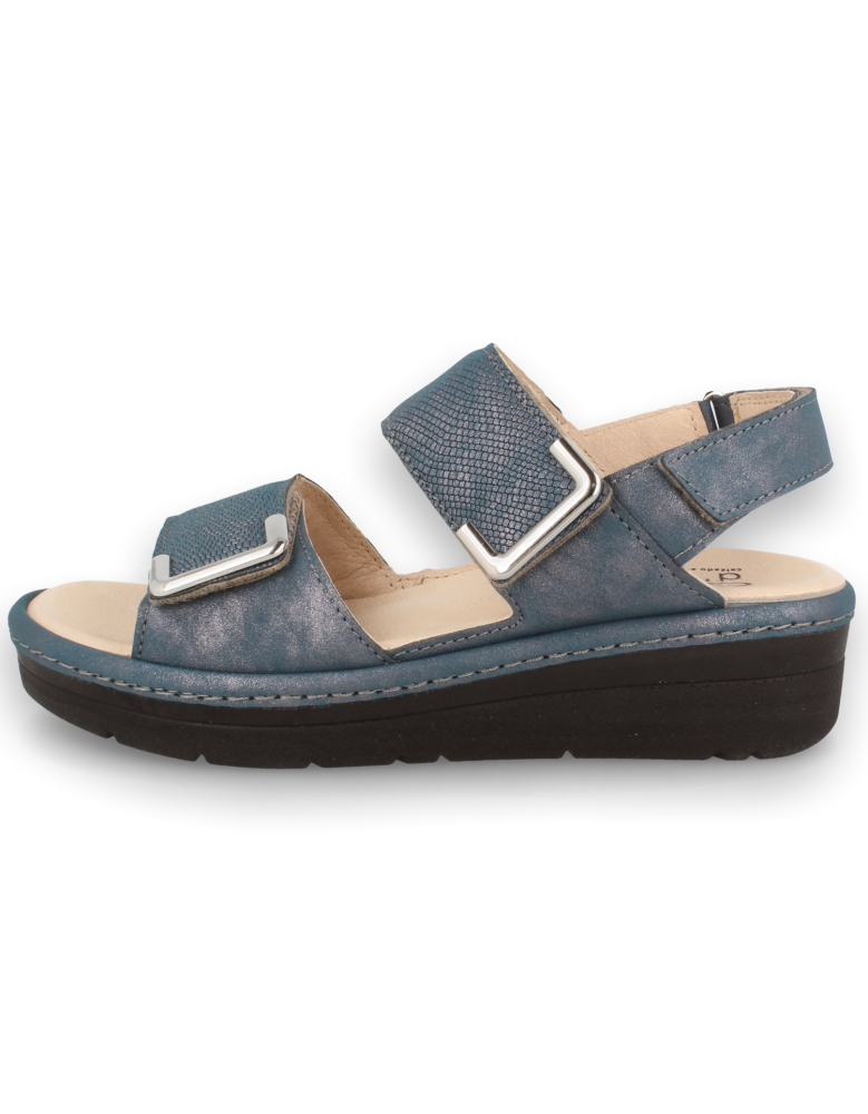 SANDALIA ANATÓMICA MODELO YAIZA SANDAL AZUL, CON PLANTILLA EXTRAIBLE