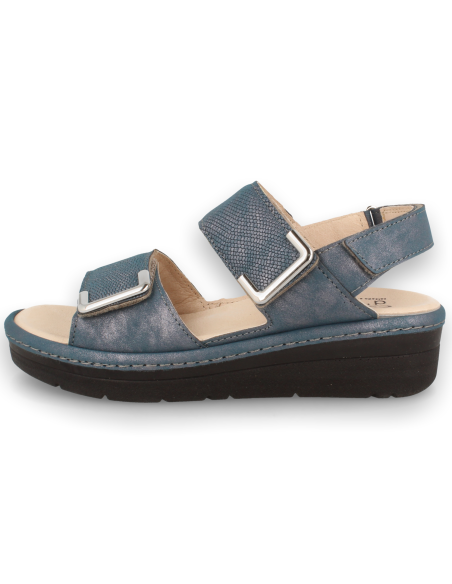 SANDALIA ANATÓMICA MODELO YAIZA SANDAL AZUL, CON PLANTILLA EXTRAIBLE