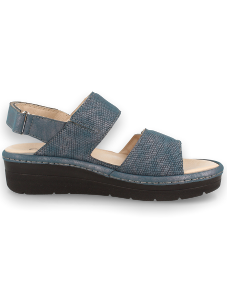 SANDALIA ANATÓMICA MODELO YAIZA SANDAL AZUL, CON PLANTILLA EXTRAIBLE