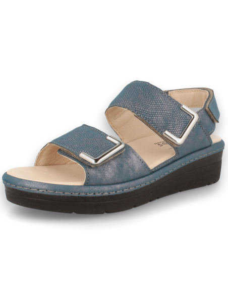 SANDALIA ANATÓMICA MODELO YAIZA SANDAL AZUL, CON PLANTILLA EXTRAIBLE