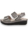 SANDALIA ANATÓMICA MODELO YAIZA SANDAL PLOMO, CON PLANTILLA EXTRAIBLE.