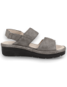 SANDALIA ANATÓMICA MODELO YAIZA SANDAL PLOMO, CON PLANTILLA EXTRAIBLE.