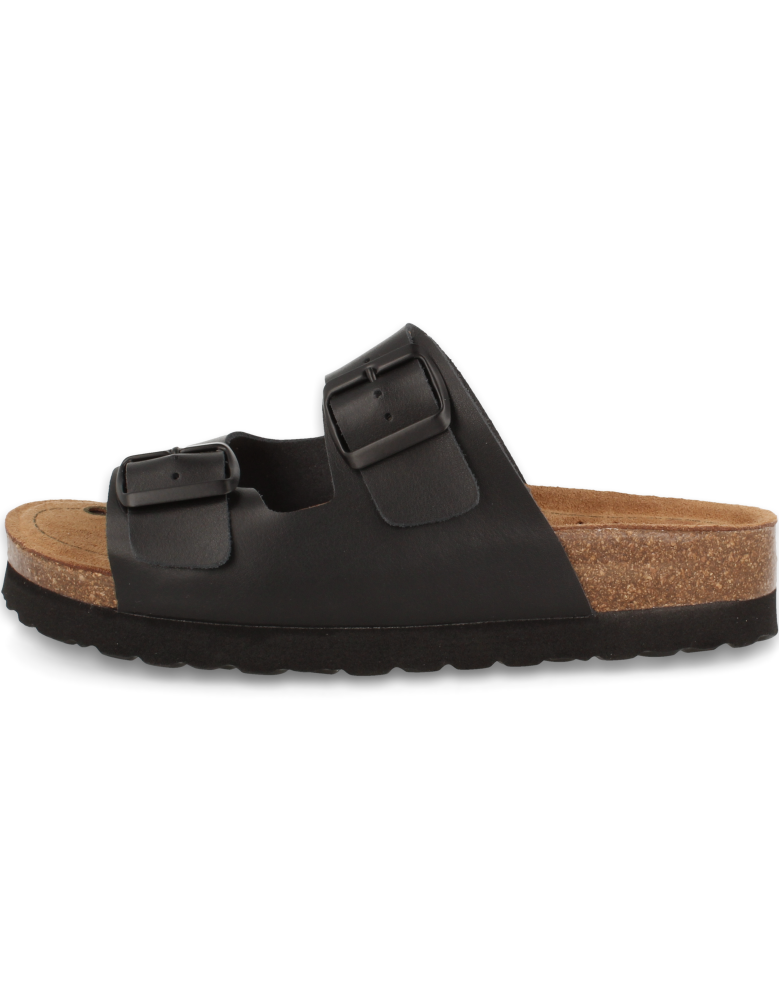 Comfortable Sandal, Model Palma Magnetic Black - D'Torres