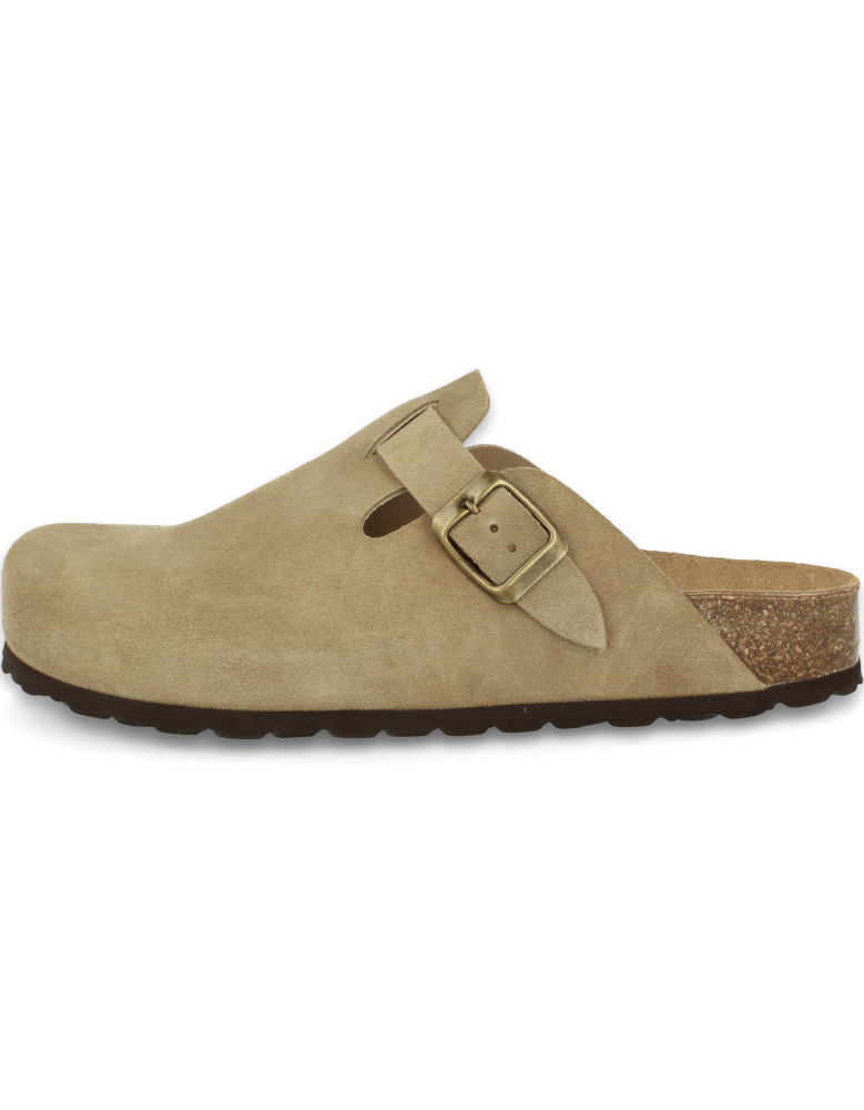 Comfortable Clog, Model Berlin Komfort Caqui - D'Torres