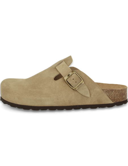 Comfortable Clog, Model Berlin Komfort Caqui - D'Torres