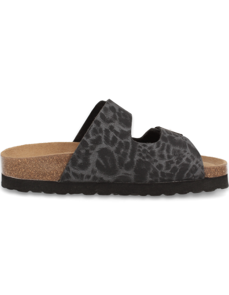 Comfortable Sandal, Model Palma Black - D'Torres