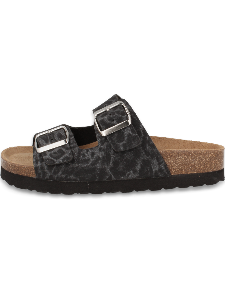 Comfortable Sandal, Model Palma Black - D'Torres