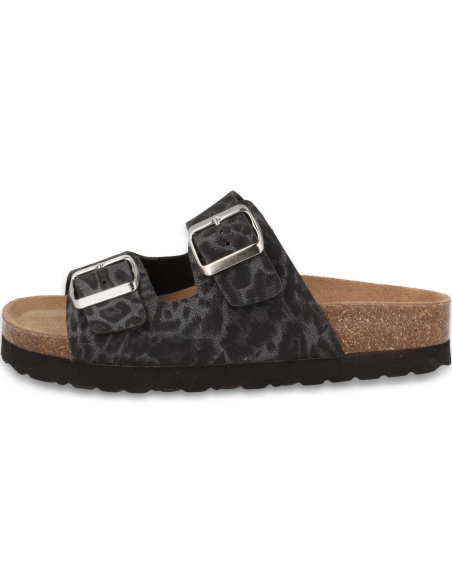 Comfortable Sandal, Model Palma Black - D'Torres