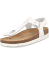 SANDALIA FLIP-FLOP PLANTA ANATÓMICA ACOLCHADA, AMPURIAS BLANCO - D&#39;Torres