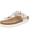 SANDALIA PLANTA ANATÓMICA ACOLCHADA, TABARKA FLIP-FLOP AQUARELA - D&#39;Torres