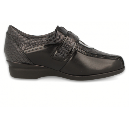 ZAPATO SEÑORA PIES DELICADOS, CASANDRA E6 Negro