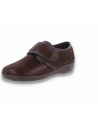 ZAPATILLA DE SEÑORA PARA PIES ANCHOS CON JUANETES, CLARA MARRÓN