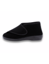 ZAPATILLA DE SEÑORA PARA PIES ANCHOS CON JUANETES, TINA NEGRO