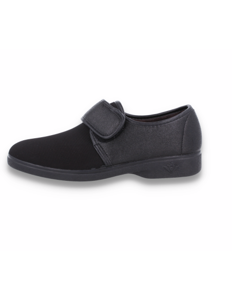 ZAPATOS DE CABALLERO PARA PIES DELICADOS ADAM NEGRO