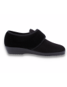 ZAPATILLA DE SEÑORA PARA PIES ANCHOS CON JUANETES, PILAR NEGRO