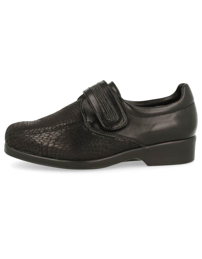 ZAPATO ORTOPÉDICO ANCHO ESPECIAL COMODÓN VIVENTY NEGRO