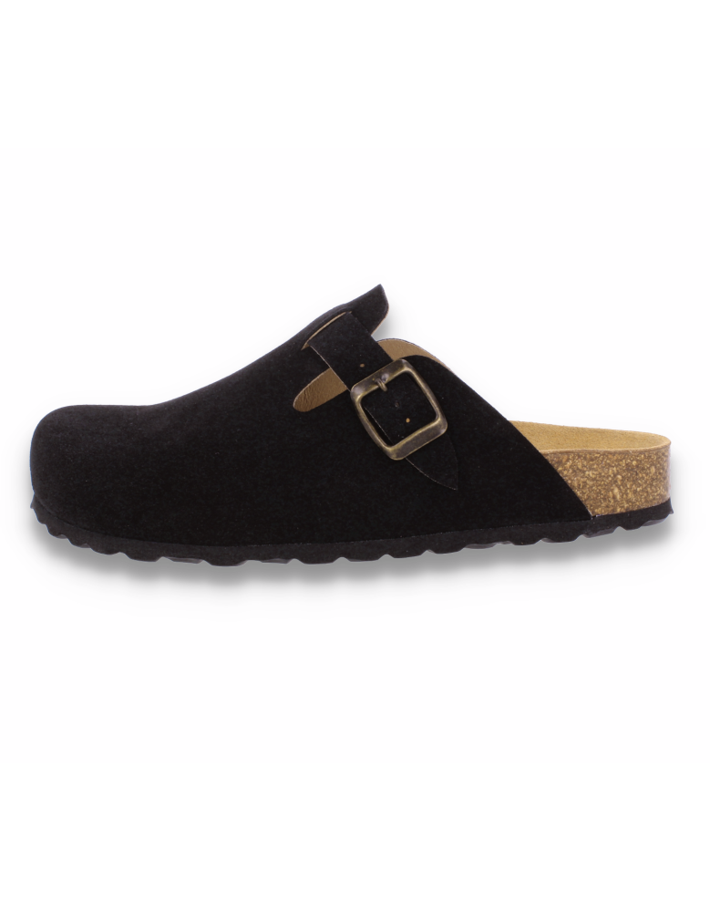 Comfortable Clog, Model Berlin Komfort Black - D'Torres