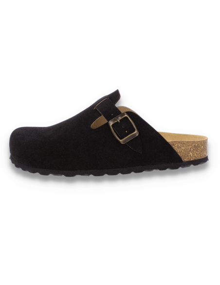 Comfortable Clog, Model Berlin Komfort Black - D'Torres