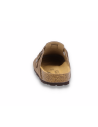 Comfortable Clog, Model Berlin Komfort Taupe - D&#39;Torres