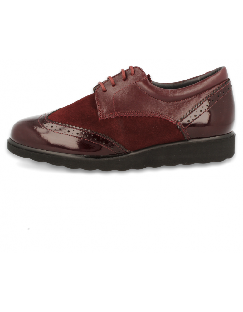 BLUCHER MUY CÓMODO CHELSEA 13 BURDEOS