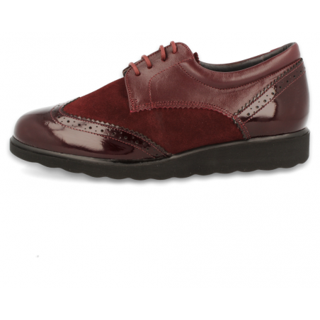 BLUCHER MUY CÓMODO CHELSEA 13 BURDEOS