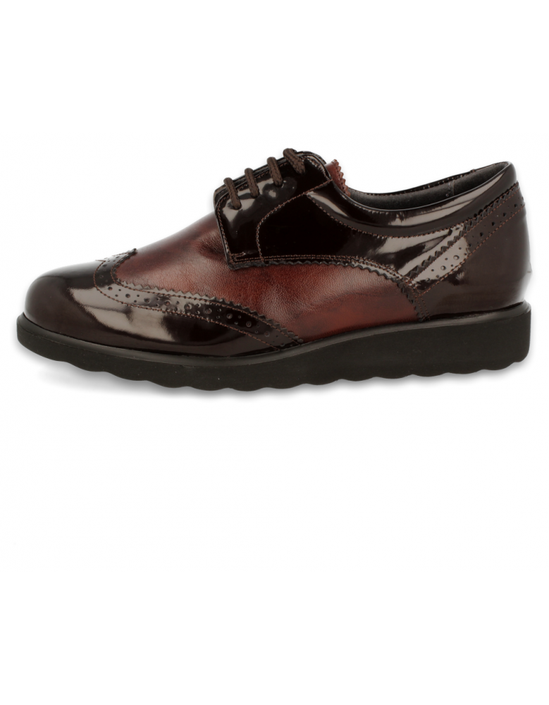 COMFORT WOMEN SHOES, CHELSEA F2 BROWN