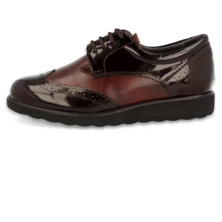 COMFORT WOMEN SHOES, CHELSEA F2 BROWN