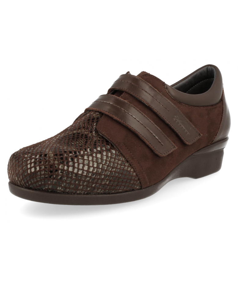 ZAPATO CÓMODO SEÑORA, NATALIA 2018 Marrón