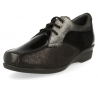 COMFORT WOMEN SHOES, GENEVE E2 BLACK SILVER