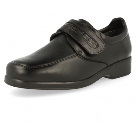 ZAPATO ORTOPEDICO ANCHO ESPECIAL COMODÓN 11 01 Negro
