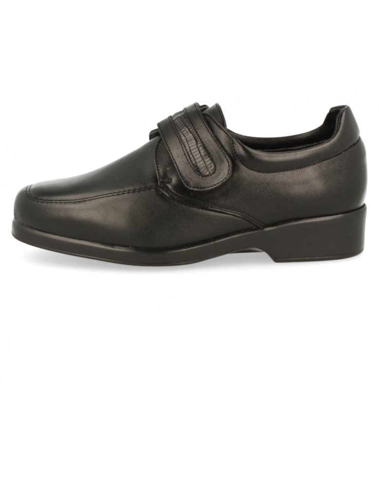 ZAPATO ORTOPEDICO ANCHO ESPECIAL COMODÓN 11 01 Negro
