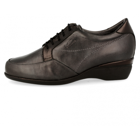 ZAPATO CÓMODO SEÑORA, MILAN B1 Acero