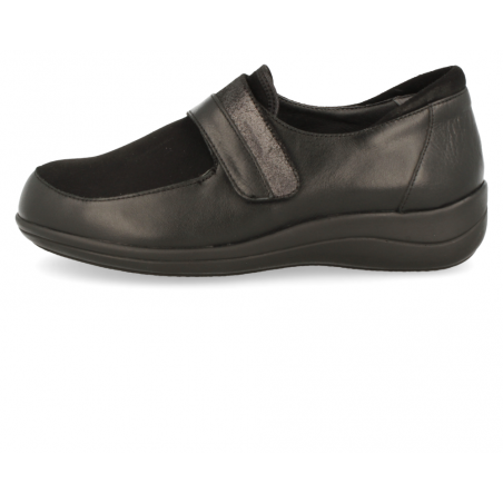 ZAPATO CÓMODO SEÑORA, BERTA E1 Negro