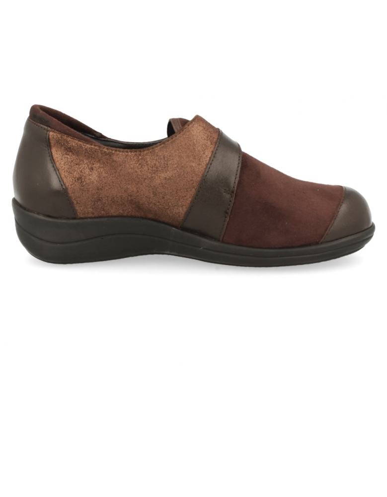 ZAPATO CÓMODO SEÑORA, BERTA E2 Marrón