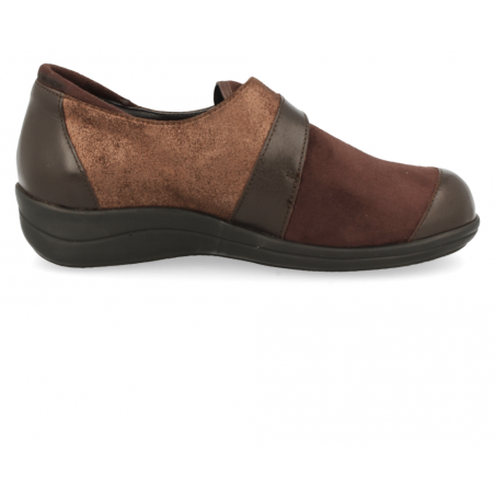 ZAPATO CÓMODO SEÑORA, BERTA E2 Marrón