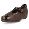 ZAPATO CÓMODO SEÑORA, VELEZ E4 Marrón
